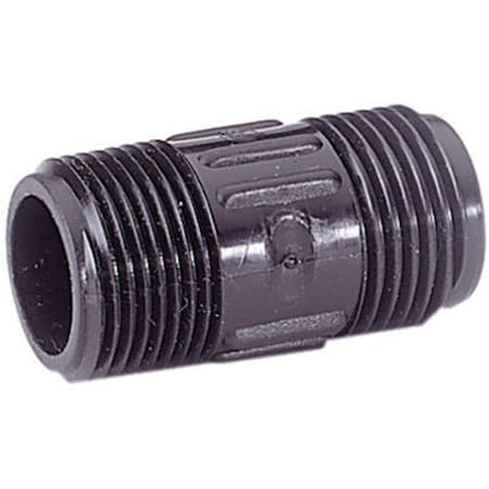 Dig D49 0.75 in. Pipe Thread To 0.75 in. Hose Thread- Black Coupling 133549